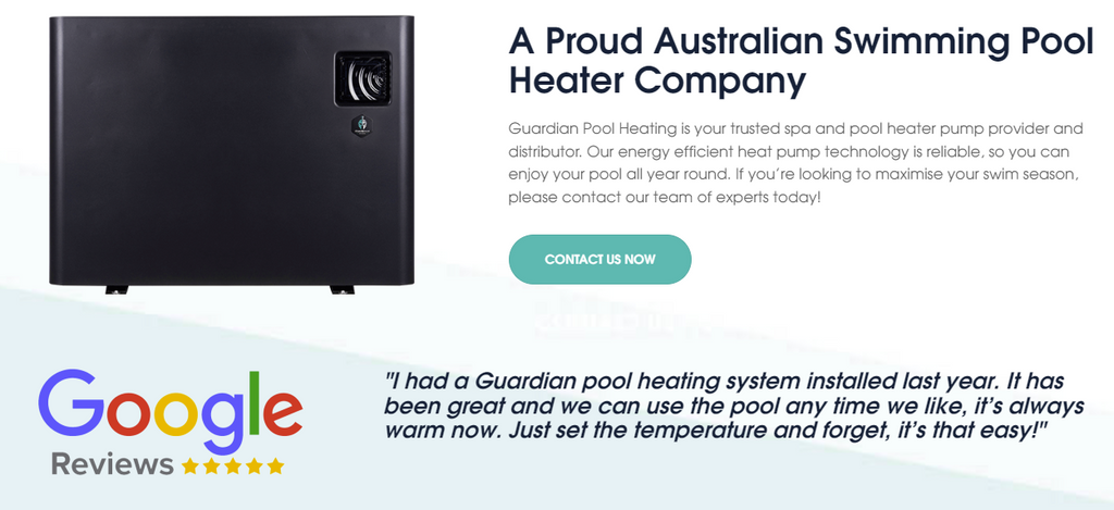 Guardian Eco Pro Series 28kW Quiet Pool Heat Pump