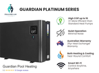 Guardian Platinum 17kW Inverter Pool Heat Pump High COP 16