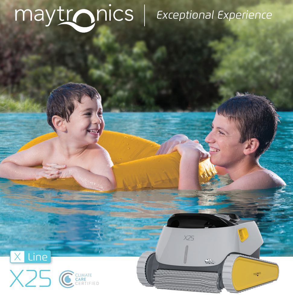 Maytronics Dolphin X25 - Robotic Pool Cleaner