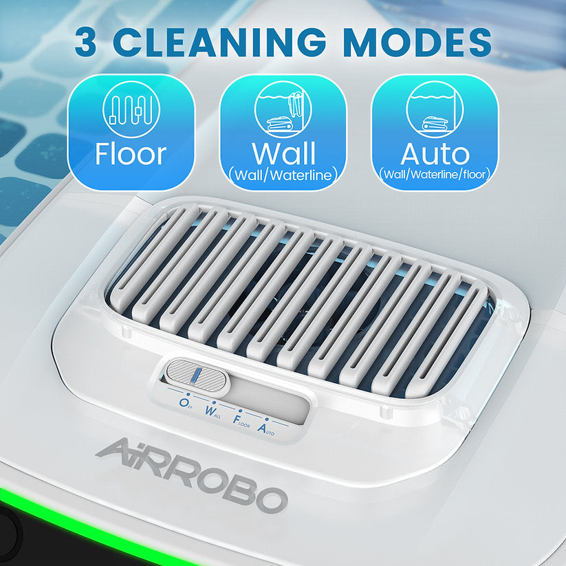 Robo-Tek Robo-Charge Cordless Robotic Pool Cleaner – Cleans Floor, Walls, & Waterline