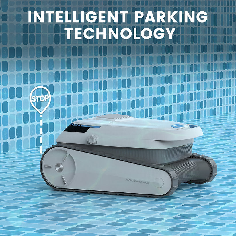 Robo-Tek Robo-Charge Cordless Robotic Pool Cleaner – Cleans Floor, Walls, & Waterline
