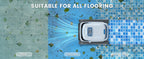 Robo-Tek Robo-Charge Cordless Robotic Pool Cleaner – Cleans Floor, Walls, & Waterline