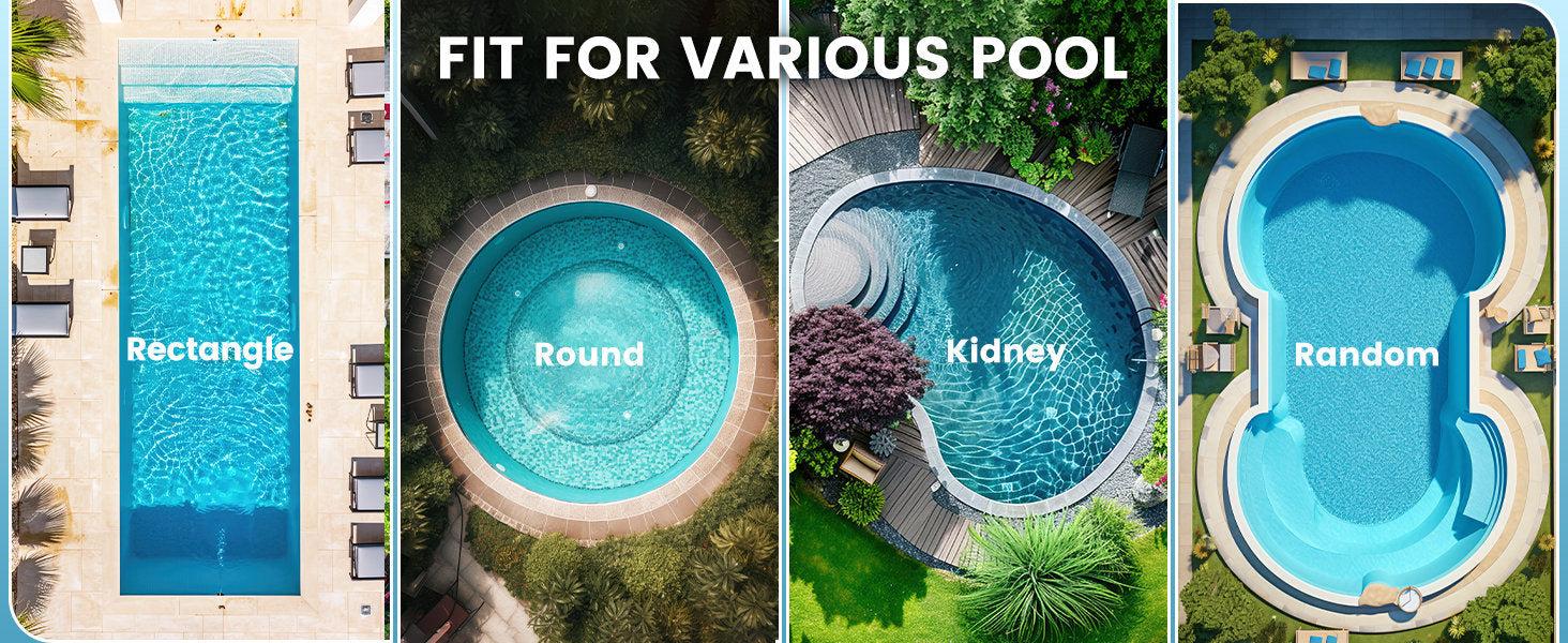 Robo-Tek Robo-Charge Cordless Robotic Pool Cleaner – Cleans Floor, Walls, & Waterline