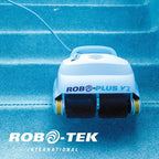 Robo-Tek Robo Plus V2 Robotic Pool Cleaner with Remote & Caddy