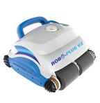 Robo-Tek Robo Plus V2 Robotic Pool Cleaner with Remote & Caddy