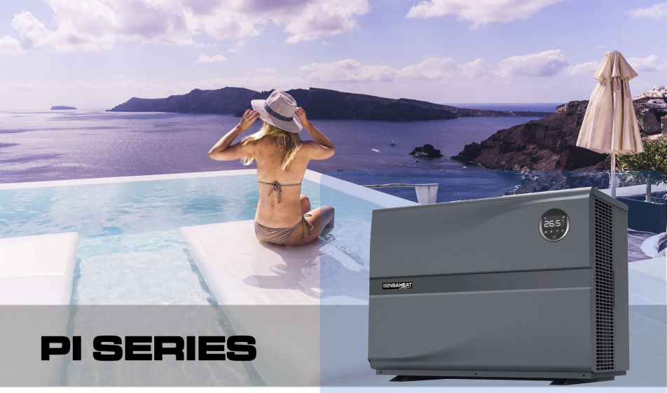 SensaHeat PI Series 13.0kW Heat Pump Wi-Fi Enabled
