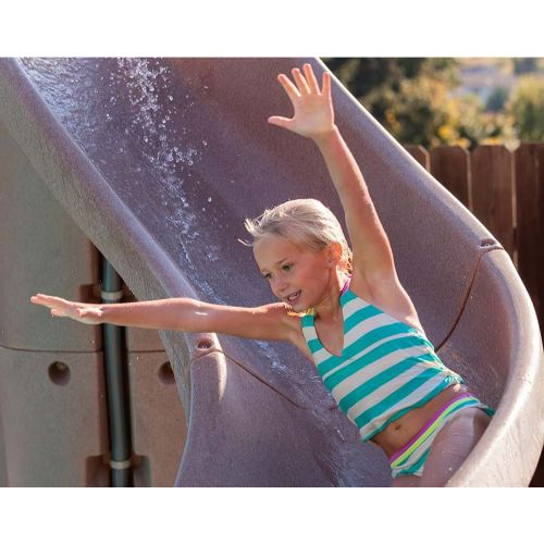 TURBOTWISTER® POOL SLIDE (Sandstone - Right Curve)