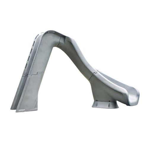 TYPHOON® POOL SLIDE  (Grey-Right Curve)
